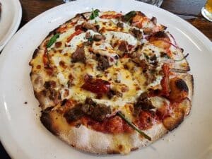 Korumburra Brewing Co pizza