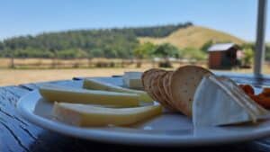 a cheese platter at prom country cheese