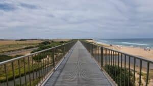 Bourne Creek Trestle Bridge from Rail trail