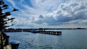 a jetty in port albert