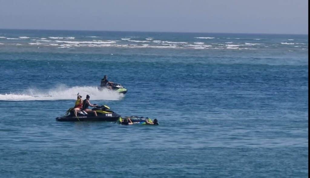 jet skis in Andersons inlet